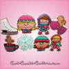 Pink Snowflake Cookie Cutter