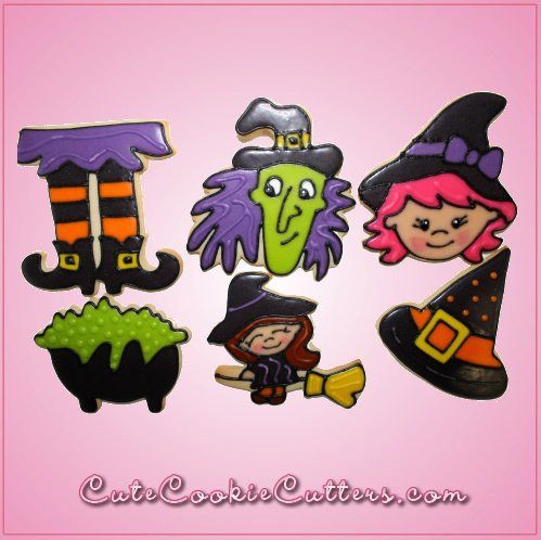Pink Witch Legs Cookie Cutter