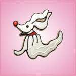 Pink Zero Dog Cookie Cutter