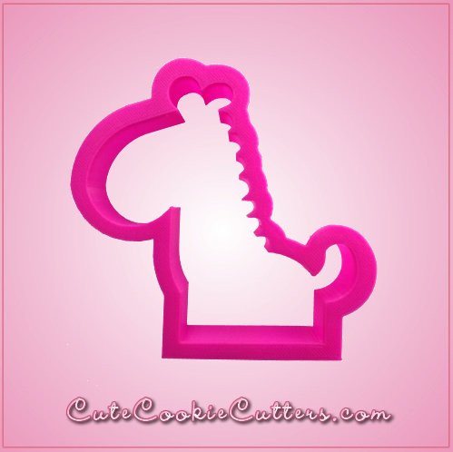 Pink Zoe Zebra Cookie Cutter