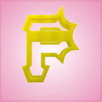 Pittsburgh Letter P Cookie Cutter