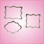 Plaque Cookie Cutter Set