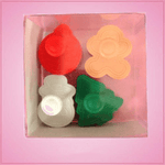 Plunger Style Christmas Cookie Cutter Set 2