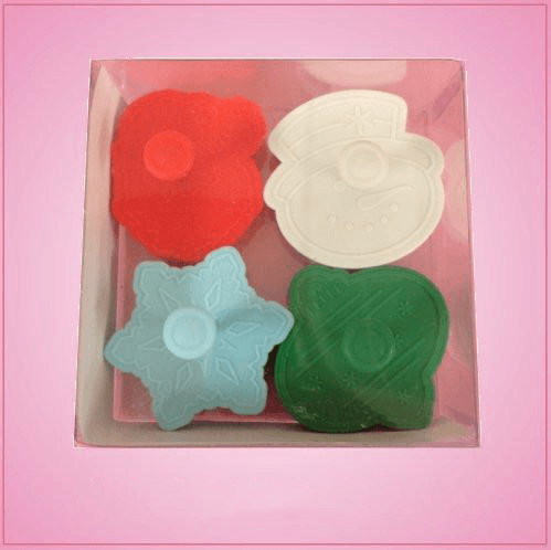 Plunger Style Christmas Cookie Cutter Set - Cheap Cookie Cutters