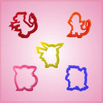Pokemon Cookie Cutter Set