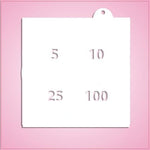 Poker Chip Stencil Set