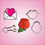 Popular Valentines Day Cookie Cutter Set