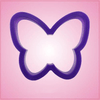 Purple Butterfly Cookie Cutter 