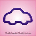 Purple Car Cookie Cutter 