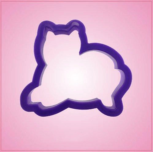 Purple Cat Cookie Cutter 