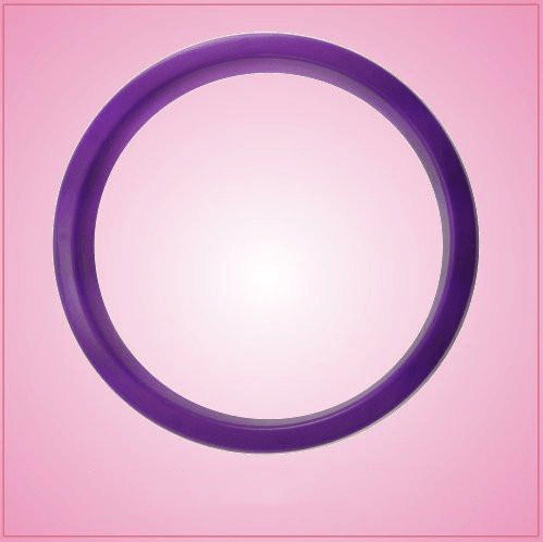 Purple Circle Cookie Cutter 