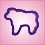 Purple Cow Cookie Cutter