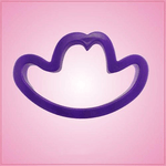Purple Cowboy Hat Cookie Cutter