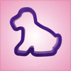 Purple Dog Cookie Cutter 