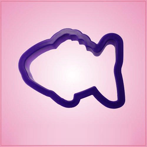 Purple Fish Cookie Cutter 