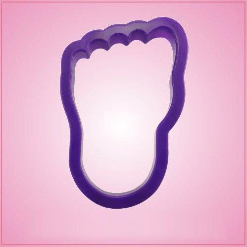 Purple Foot Cookie Cutter 