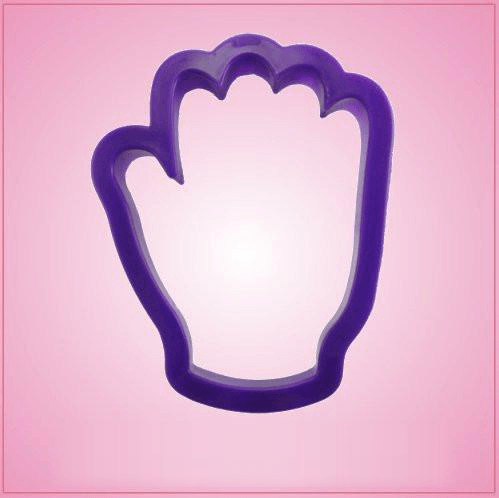 Purple Hand Cookie Cutter 