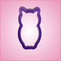 Purple Owl Cookie Cutter 