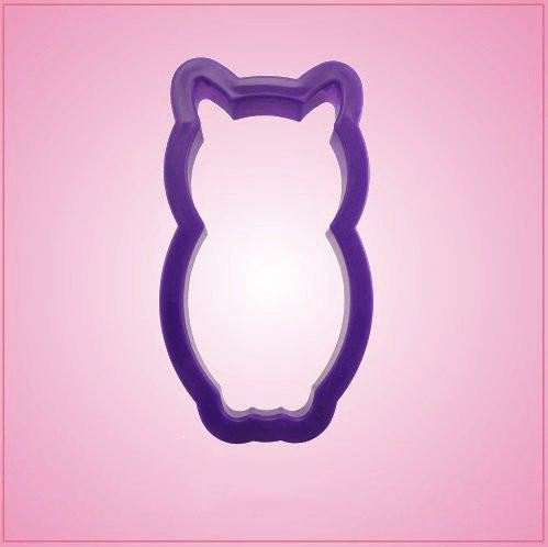 Purple Owl Cookie Cutter 