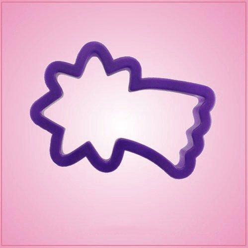 Purple Shooting Star Cookie Cutter 