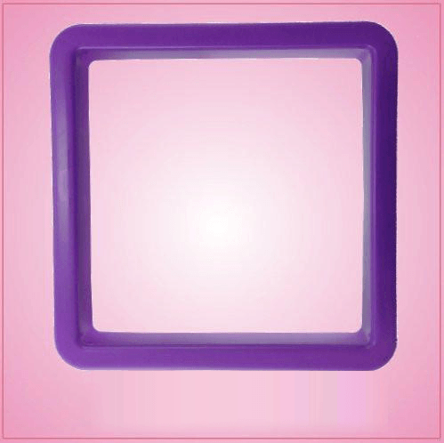 Purple Square Cookie Cutter 