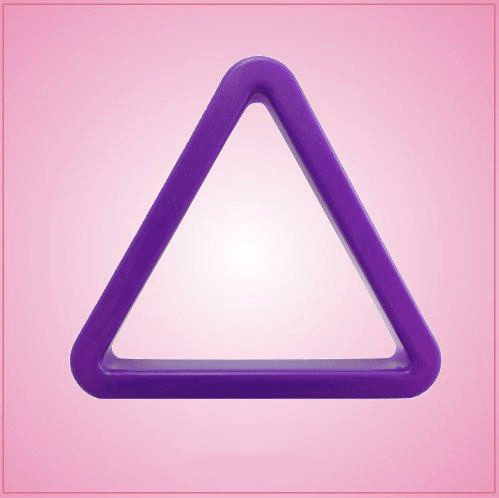 Purple Triangle Cookie Cutter 