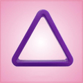 Purple Triangle Cookie Cutter 