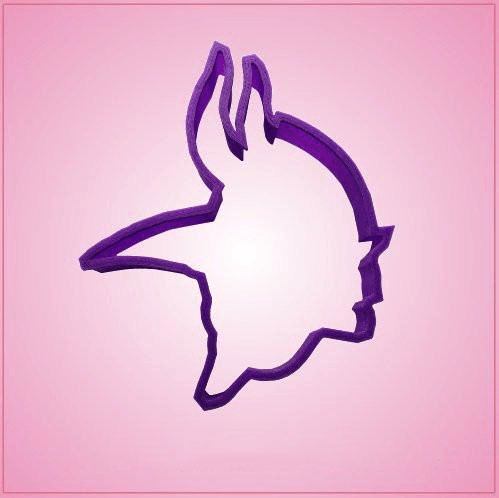 Purple Viking Cookie Cutter 
