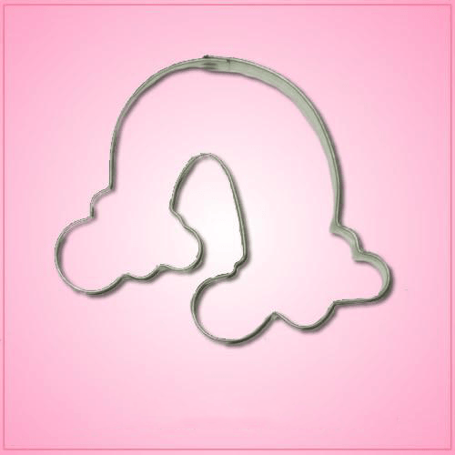 Rainbow with Clouds Cookie Cutter 
