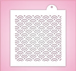 Rainbow Pattern Stencil