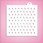 Raindrop Pattern Stencil