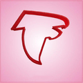 Red Falcon Cookie Cutter 