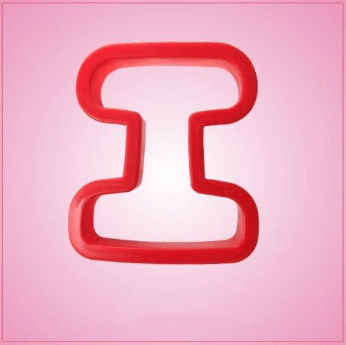 Red Letter I Cookie Cutter 