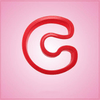 Red Letter C Cookie Cutter 