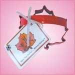 Red Maple Leaf Cookie Cutter With Handle