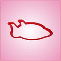 Red Rocket Cookie Cutter 