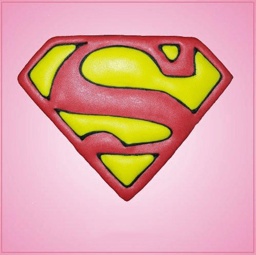 Red Superman Cookie Cutter 