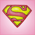 Red Superman Cookie Cutter 