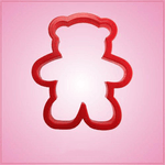 Red Teddy Bear Cookie Cutter