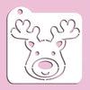 Reindeer Face Stencil 