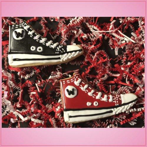 Retro High Top Shoe Cookie Cutter