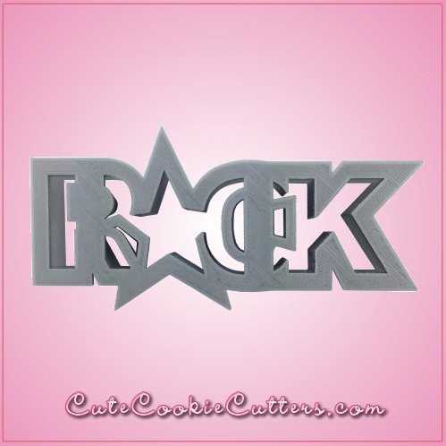 Rock Star Cookie Cutter 