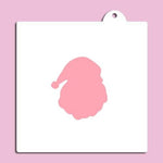 Santa Face Stencil