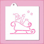 Santa Sleigh PYO Stencil