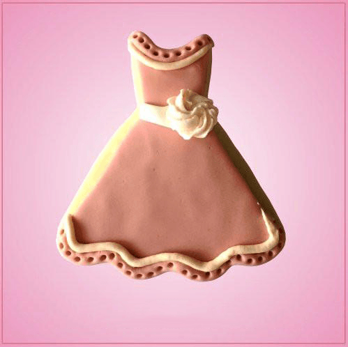 Scalloped Dress Cookie Cutter 