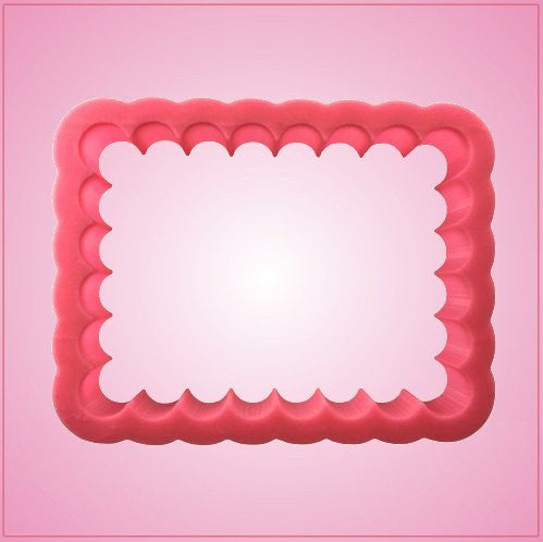 Scalloped Rectangle Cookie Cutter 