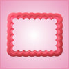 Scalloped Rectangle Cookie Cutter 
