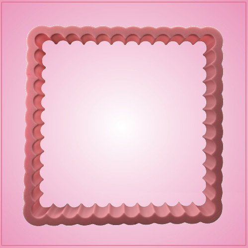 Scalloped Square Cookie Cutter