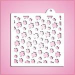 Shamrock Confetti Stencil