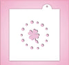 Shamrock With Dots Stencil